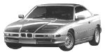 BMW E31 B0828 Fault Code